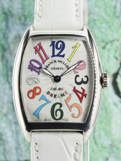 (image for) FRANCK MULLER 18K WHITE GOLD COLOUR DREAMS / 7502 QZ